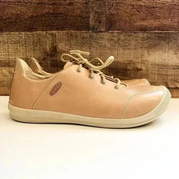 NWOT Keen Lorelai II Leather Lace Up Sneakers - Picture 4 of 8